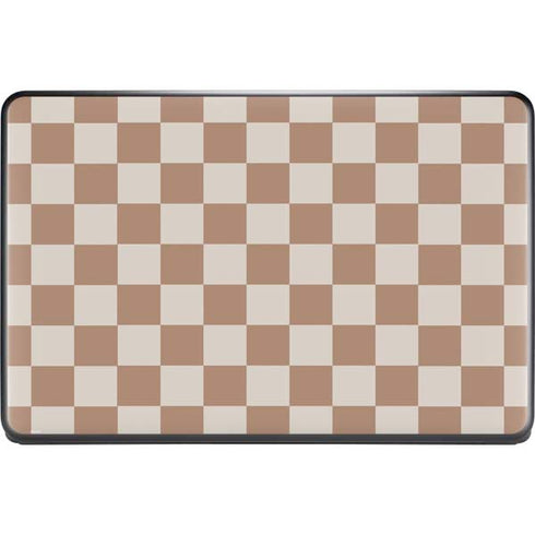 Neutral Checkered Google Pixelbook Go Skin